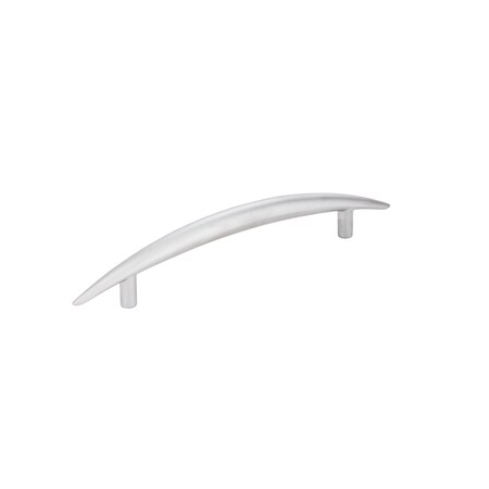Elements 128 mm Center-to-Center Matte Silver Arched Verona Cabinet Pull 409223